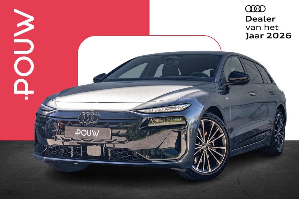 Audi A6 Avant e-tron 286pk S edition 83 kWh | 360 Camera | W, Auto's, Audi, Automaat, 12 maanden, Achterwielaandrijving, Zwart