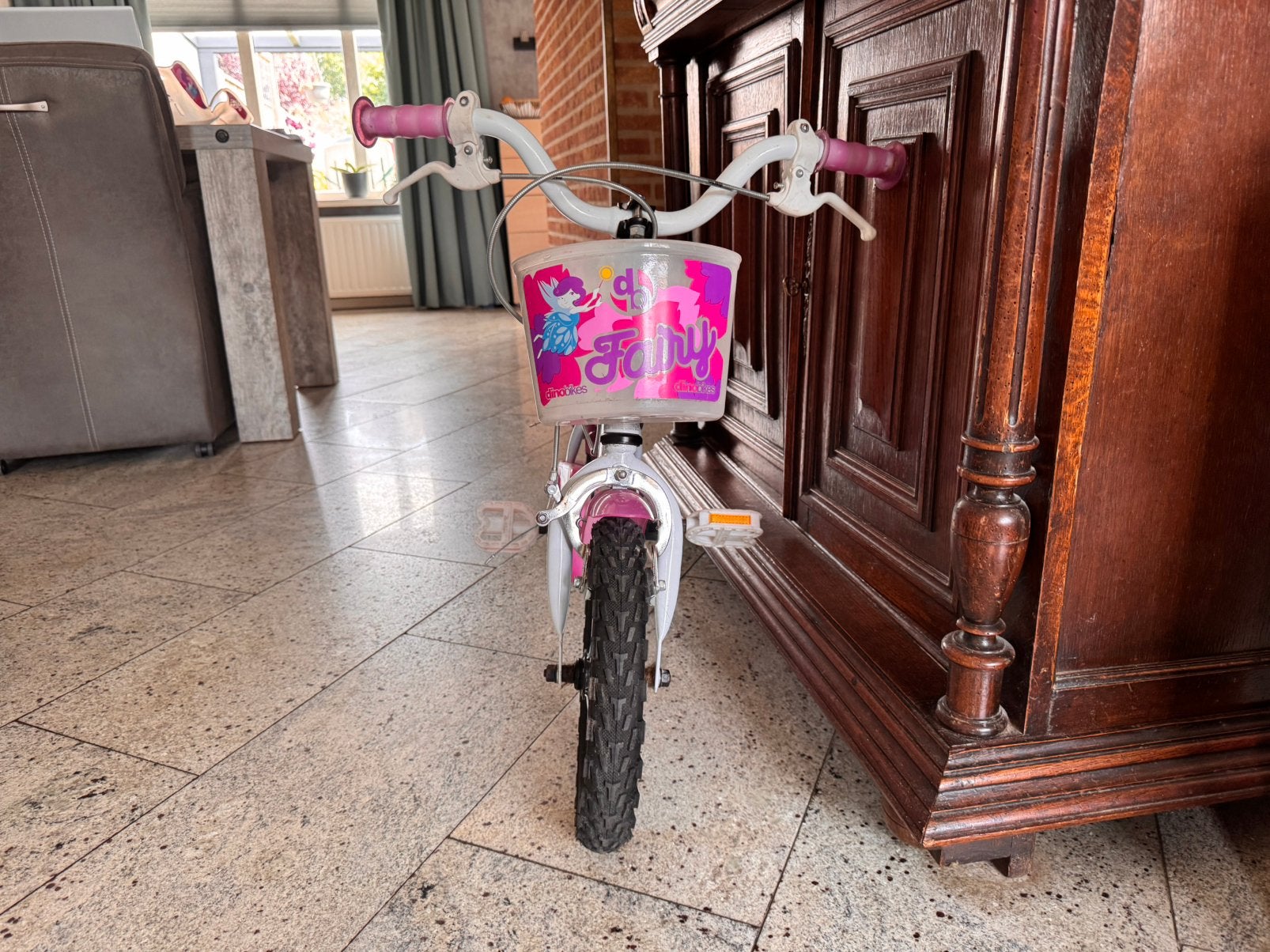 Kinder fiets, Fietsen en Brommers, Fietsen | Meisjes, Ophalen, Zo goed als nieuw, 20 inch