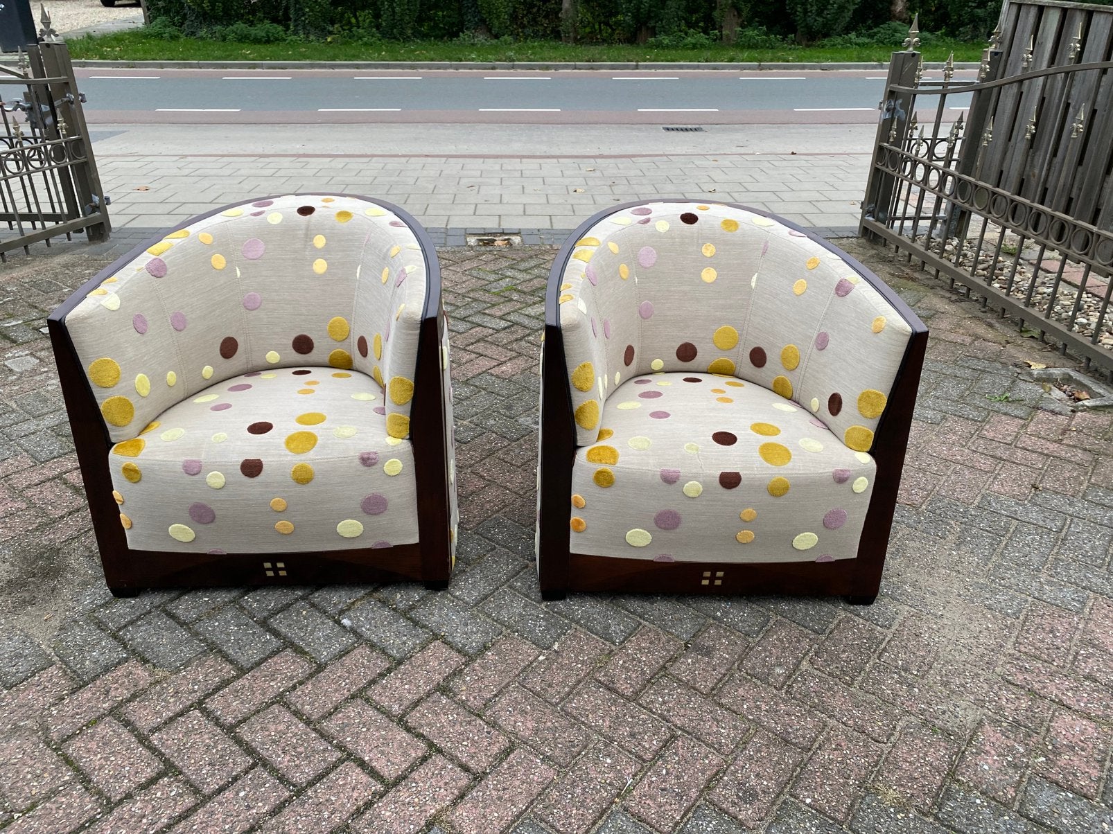 2 x Schuitema Art -Deco fauteuils !!!, Ophalen, Schuitema, Gebruikt, Schuitema