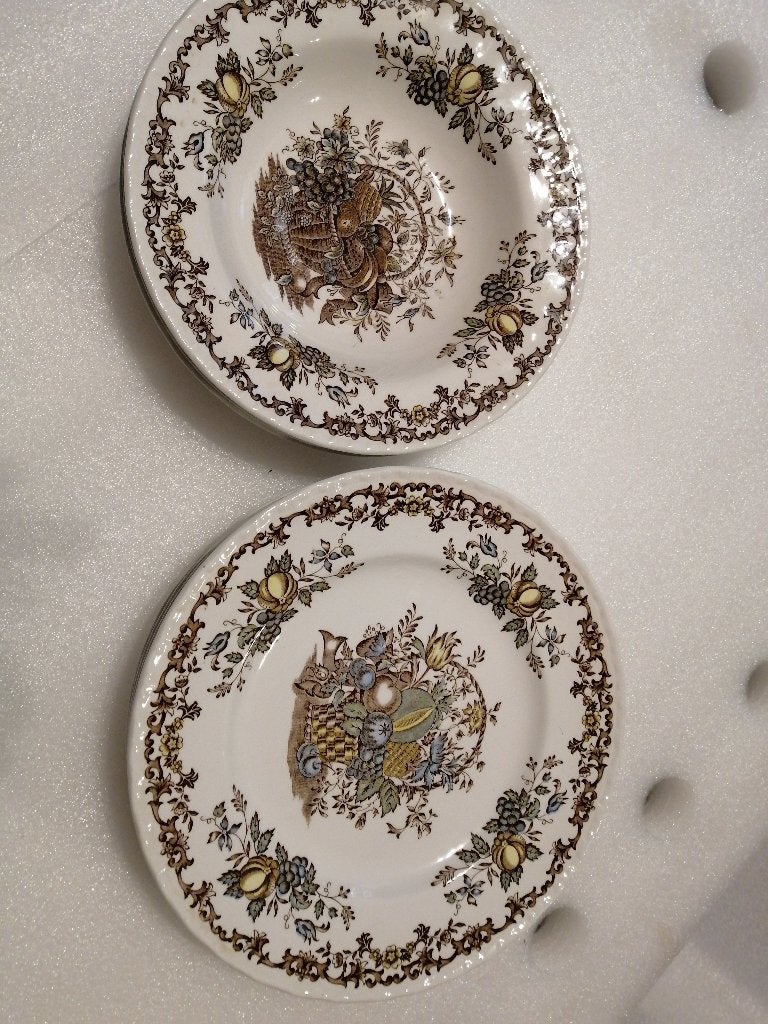 Royal Tudor Fruits & Flowers servies delen 6xdinerbo, Ophalen of Verzenden
