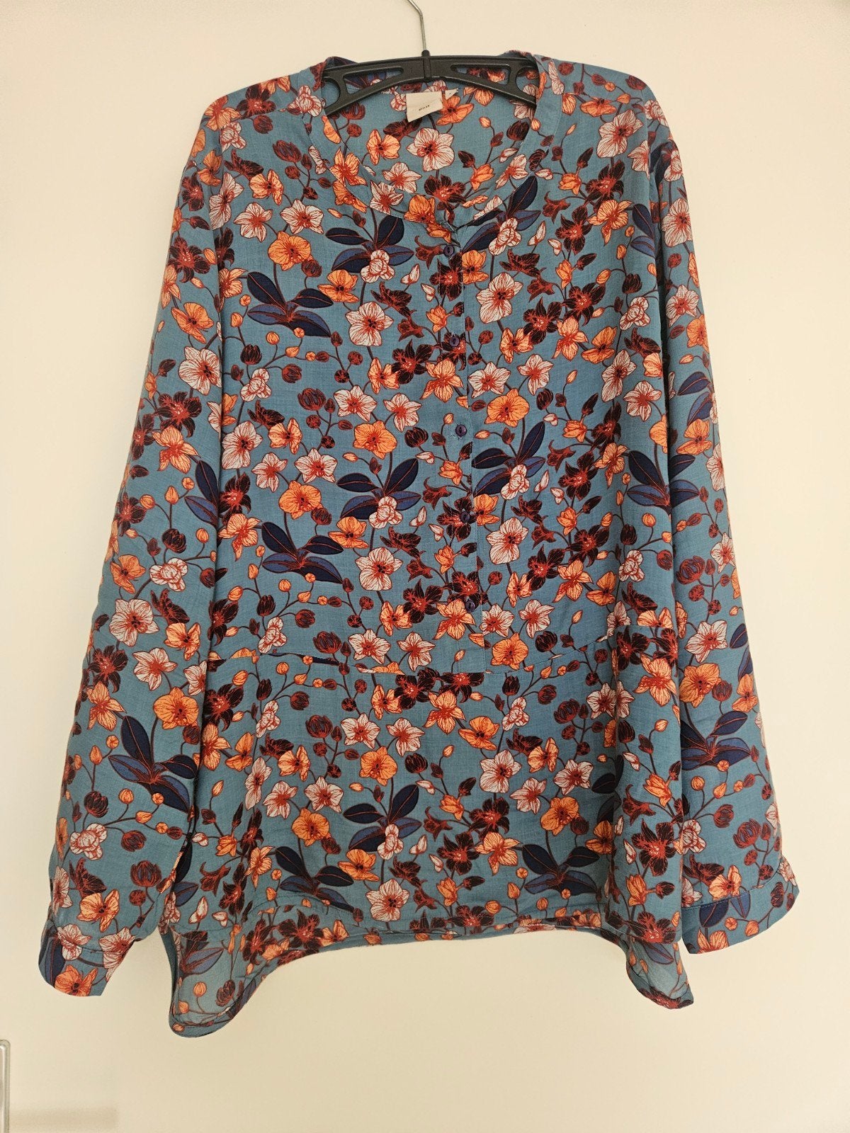 Fleurig en luchtig blousje. Nude. Mt 44, Kleding | Dames, Ophalen of Verzenden, Zo goed als nieuw, Maat 42/44 (L)