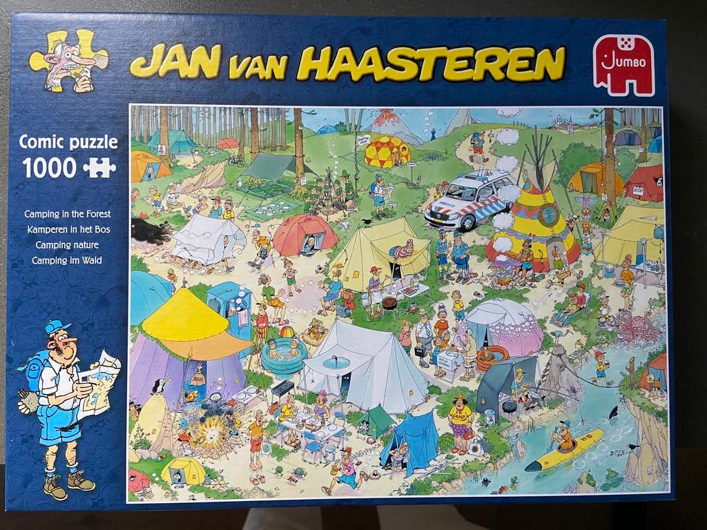 Jan van Haasteren 1000 stukjes, Ophalen of Verzenden, 500 t/m 1500 stukjes, Zo goed als nieuw