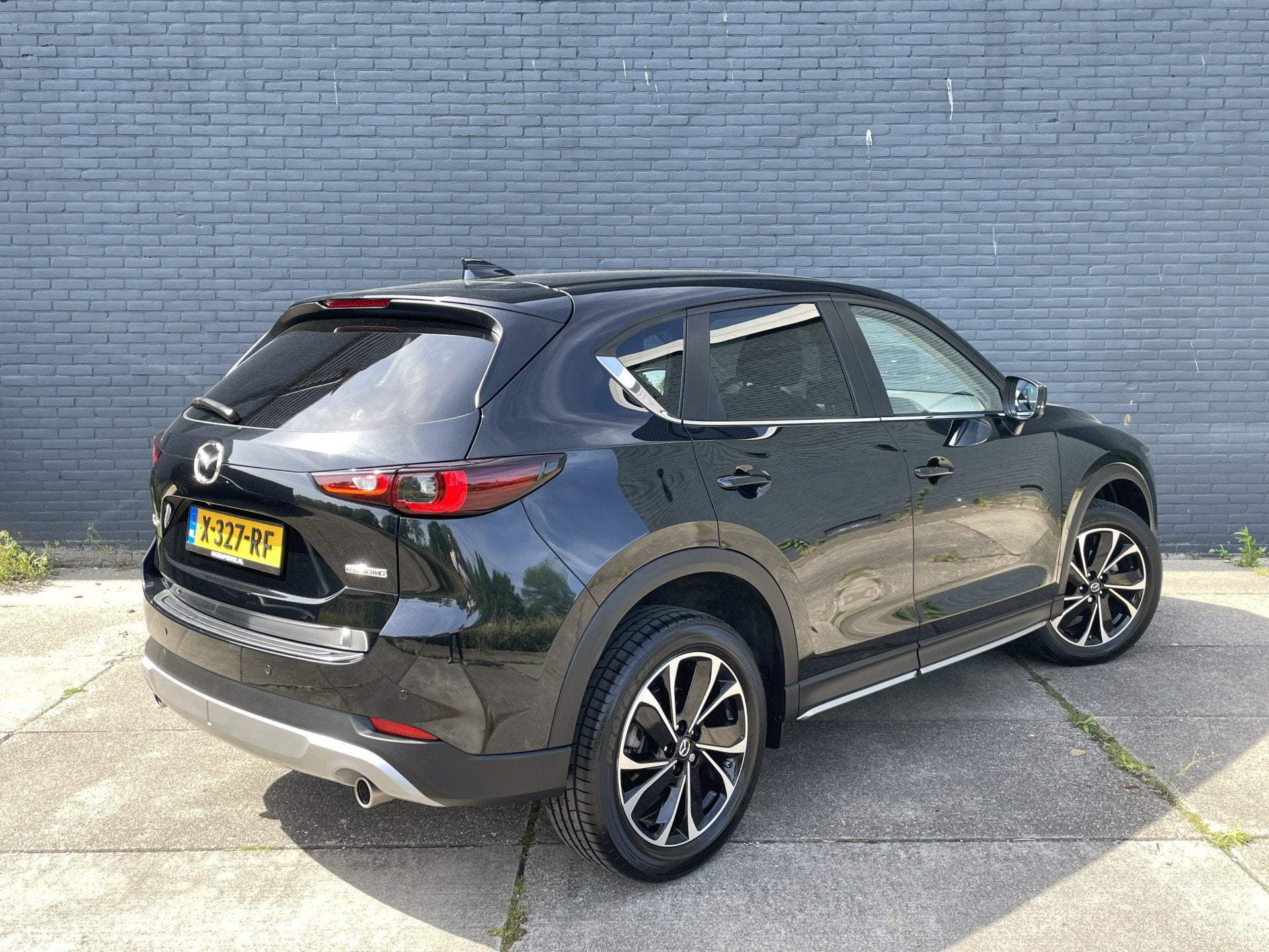 Mazda CX-5 2.0 e-SkyActiv-G M Hybrid 165 Newground | APPLE C, Auto's, Voorwielaandrijving, 15 km/l, 4 cilinders, Leder en Stof