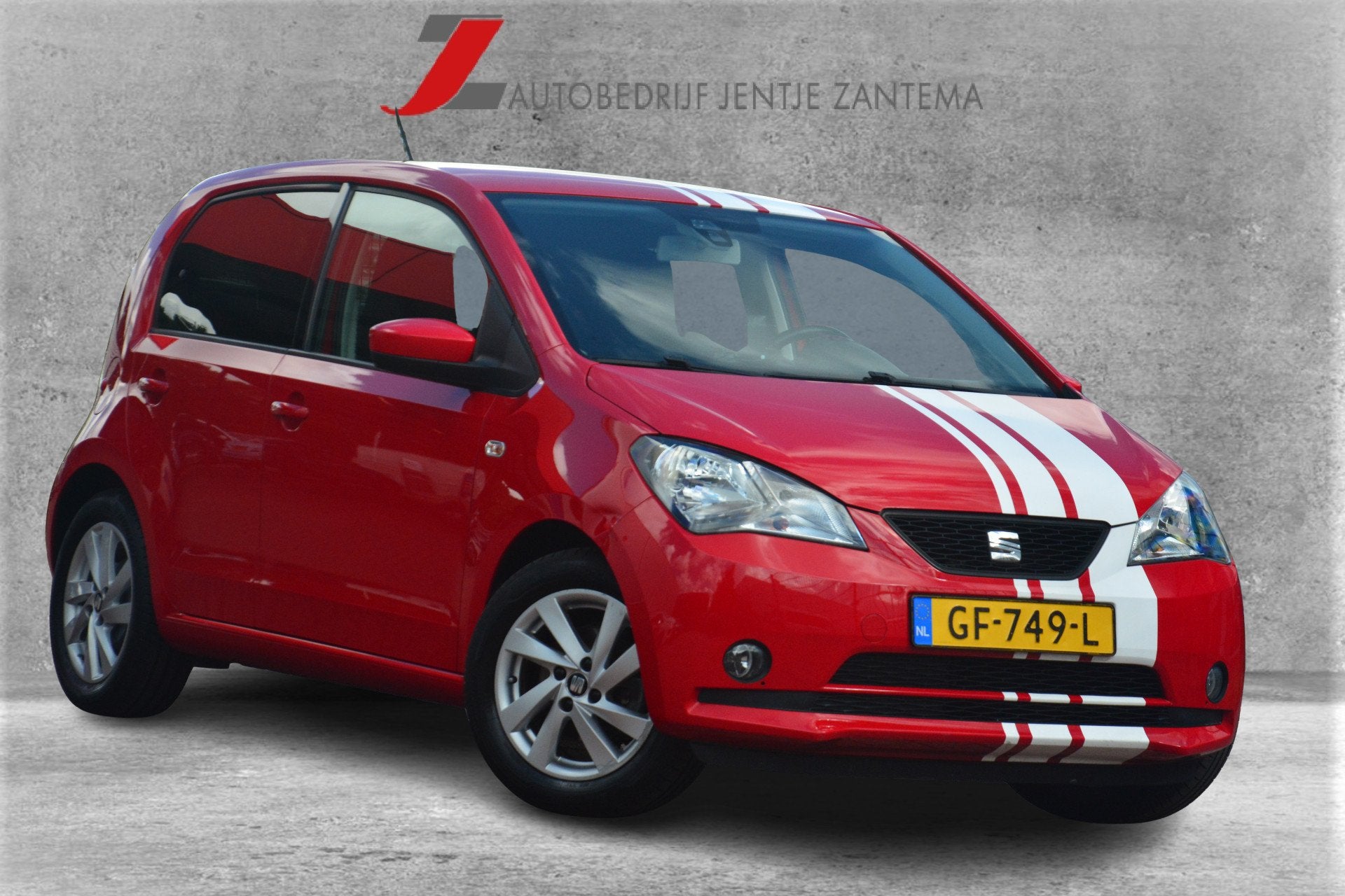 SEAT Mii 1.0 Sport Dynamic | Airco | Elek. ramen | LMV | NL, Voorwielaandrijving, Stof, Gebruikt, Zwart