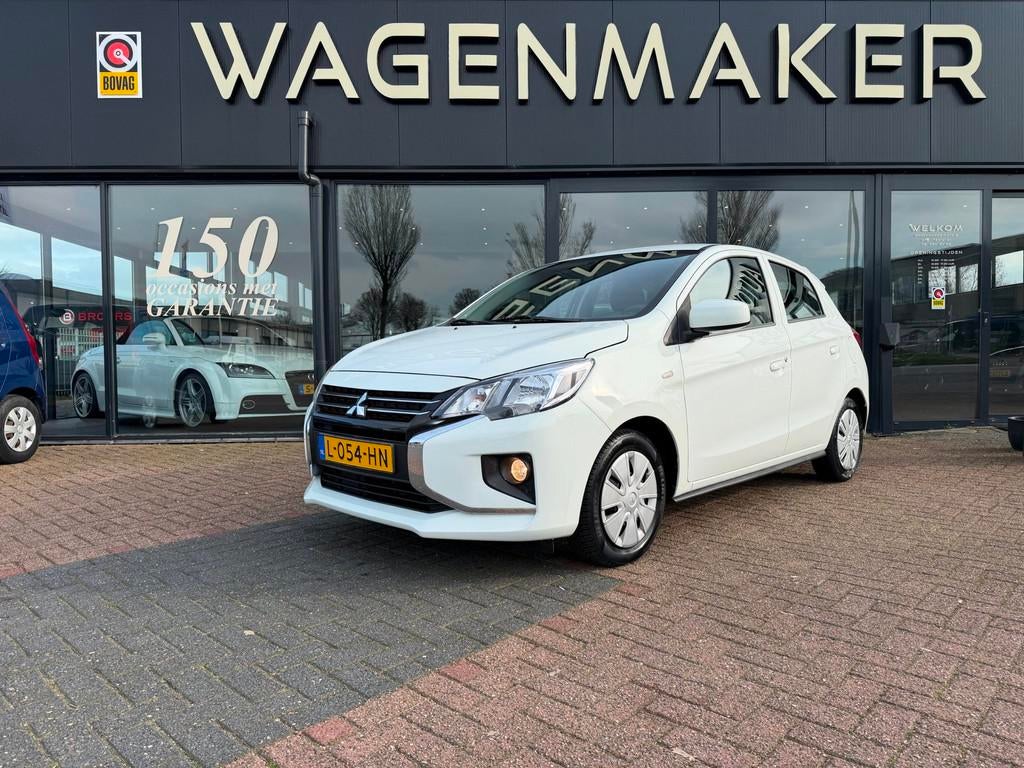 Mitsubishi Space Star 1.2 Cool+ Airco|NAVI|Tel|Vol Onderhoud, Voorwielaandrijving, 12 maanden, Stof, Gebruikt