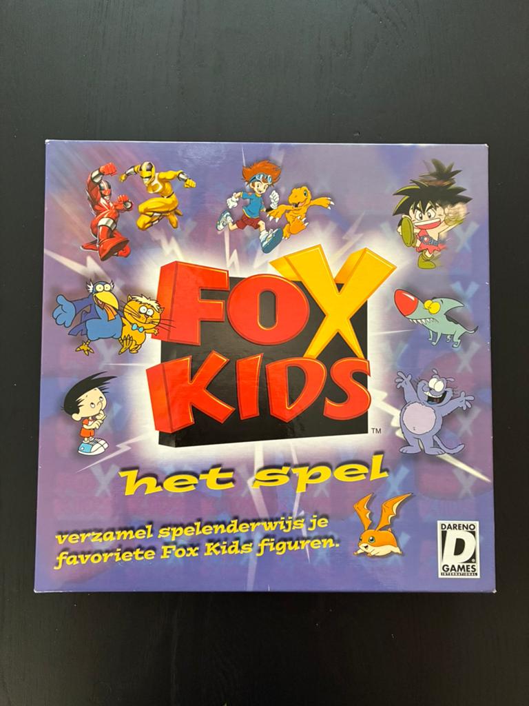 Vintage Fox Kids bordspel compleet (2001), Hobby en Vrije tijd, Gezelschapsspellen | Bordspellen, Gebruikt, Ophalen