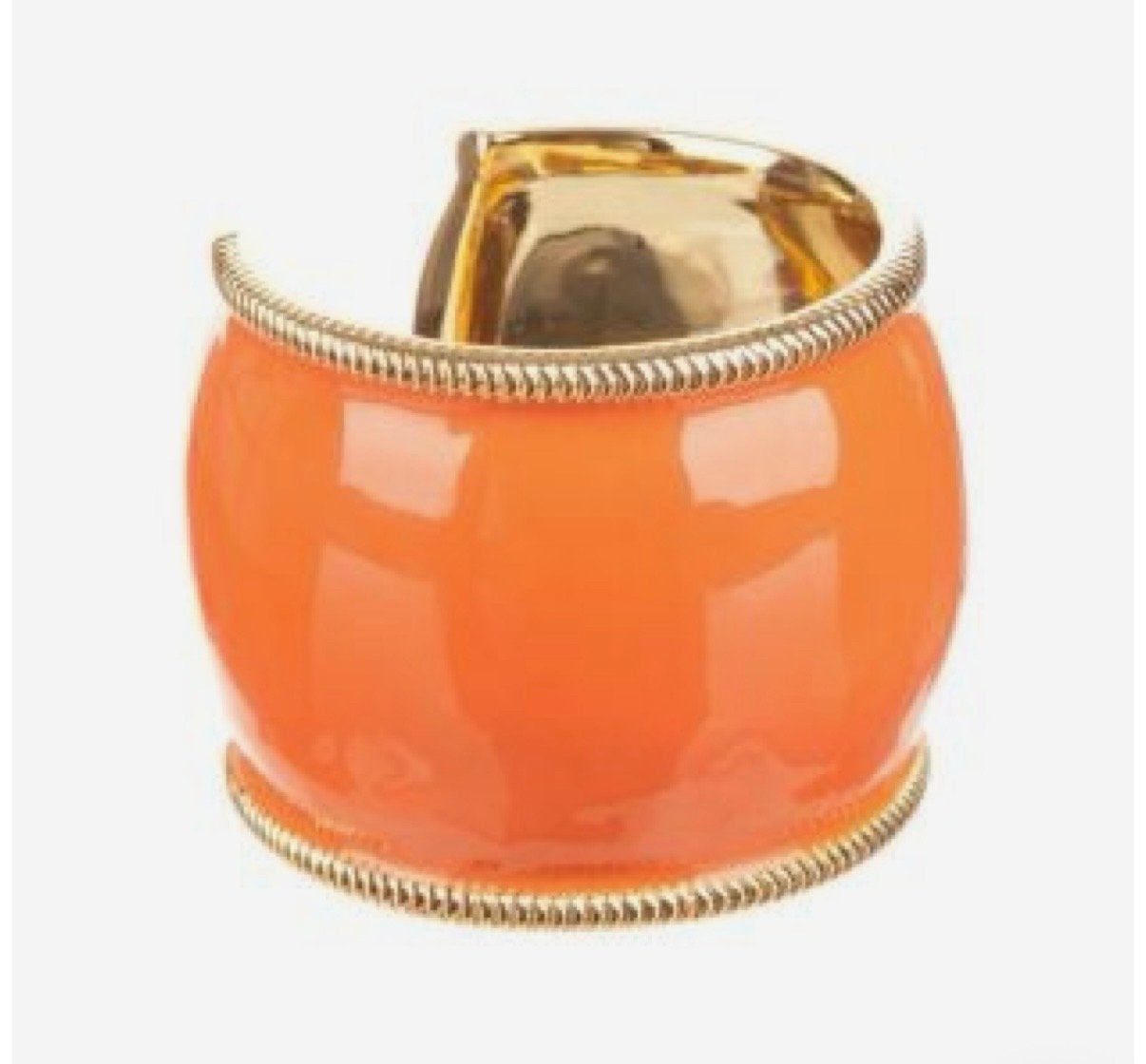 Belle Noel Kim Kardashian 14k goldpl. Hermès orange armband, Sieraden, Tassen en Uiterlijk, Armbanden, Verzenden, Nieuw, Oranje