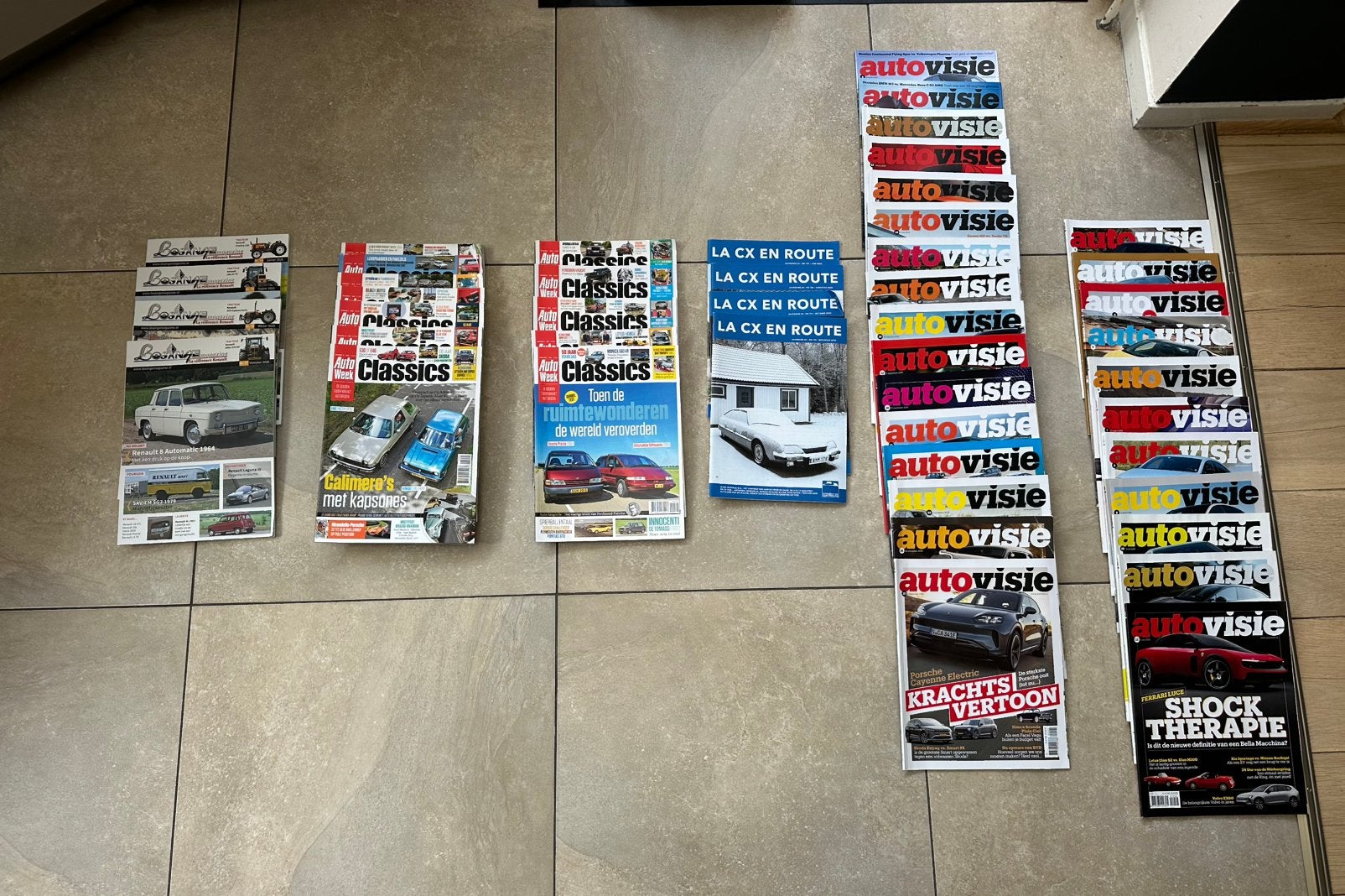 Autobladen magazines 25-26 oa Autovisie AutoWeek Classic, Ophalen of Verzenden, Zo goed als nieuw, Algemeen