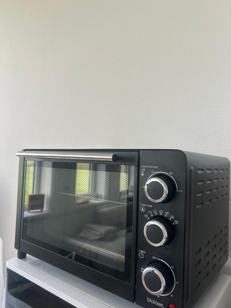 Oven van de blokker, Witgoed en Apparatuur, Ovens, Ophalen of Verzenden, Zo goed als nieuw, Minder dan 45 cm