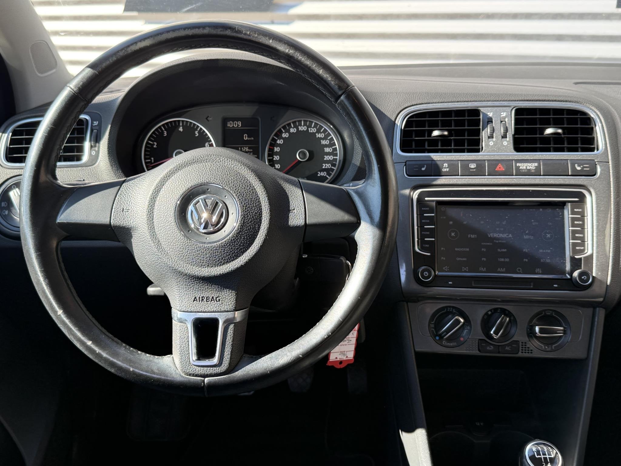 Volkswagen Polo 1.4-16V Trendline 1e Eigenaar|Navi|Cruise|PD, Voorwielaandrijving, Zwart, 4 cilinders, Zwart