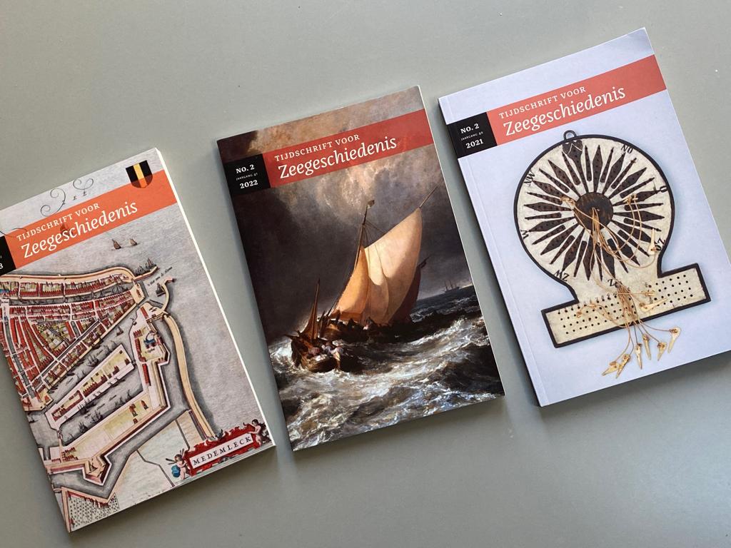3 nummers van het  Tijdschrift voor Zeegeschiedenis.
