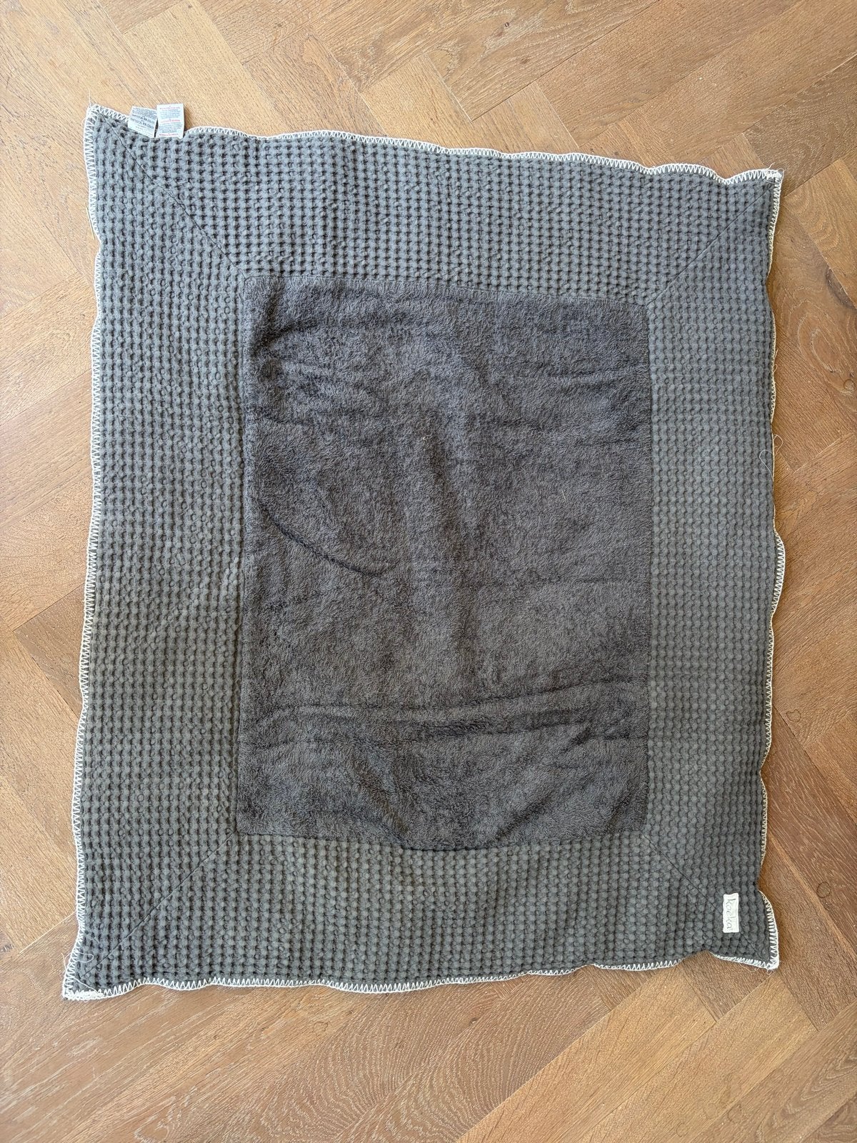 Koeka boxkleed wafel grijs (95 x 75 cm), Ophalen of Verzenden, Gebruikt