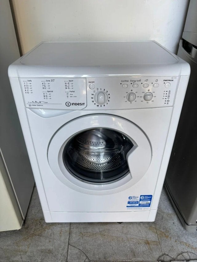 Indesit IWB 61451 C ECO EU Wasmachine - 6kg, 1400 tpm, Ophalen, 1200 tot 1600 toeren, Gebruikt, 4 tot 6 kg