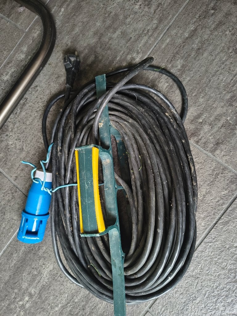 camping electra verlengsnoer, Ophalen of Verzenden, Gebruikt