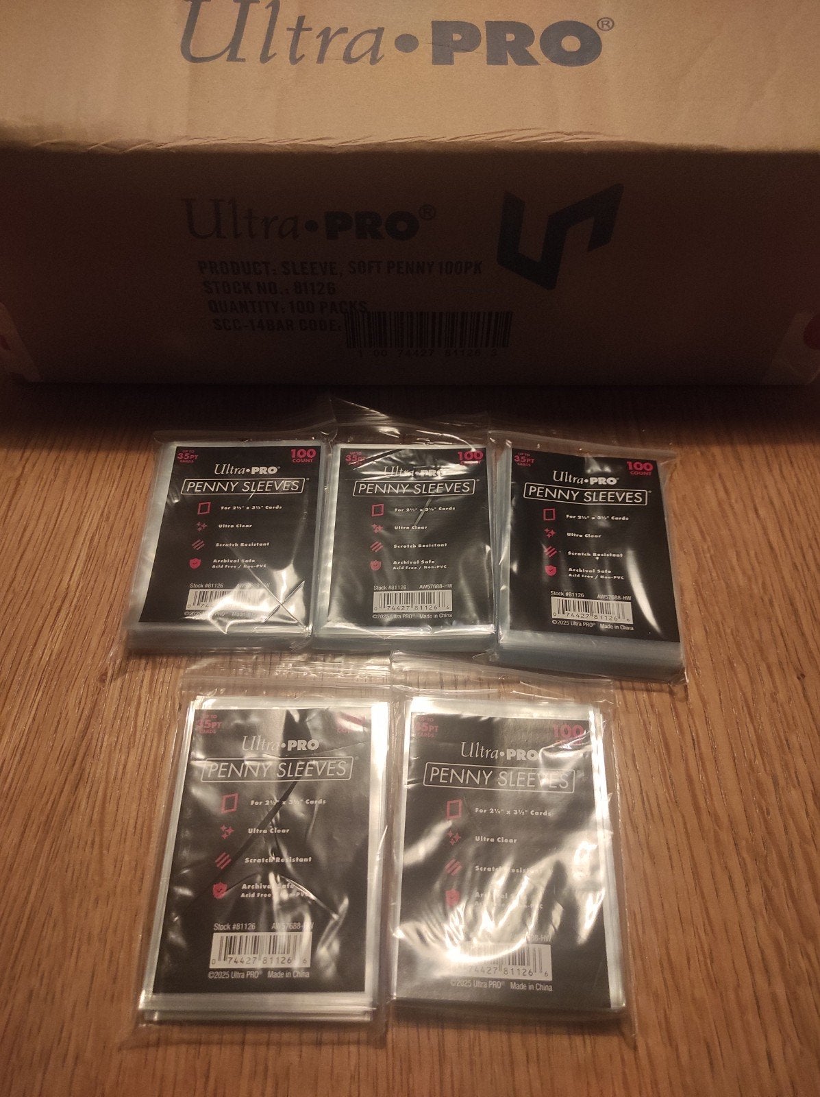 Ultra Pro Penny sleeves, Ophalen of Verzenden, Sleeves of Kaarthoesjes