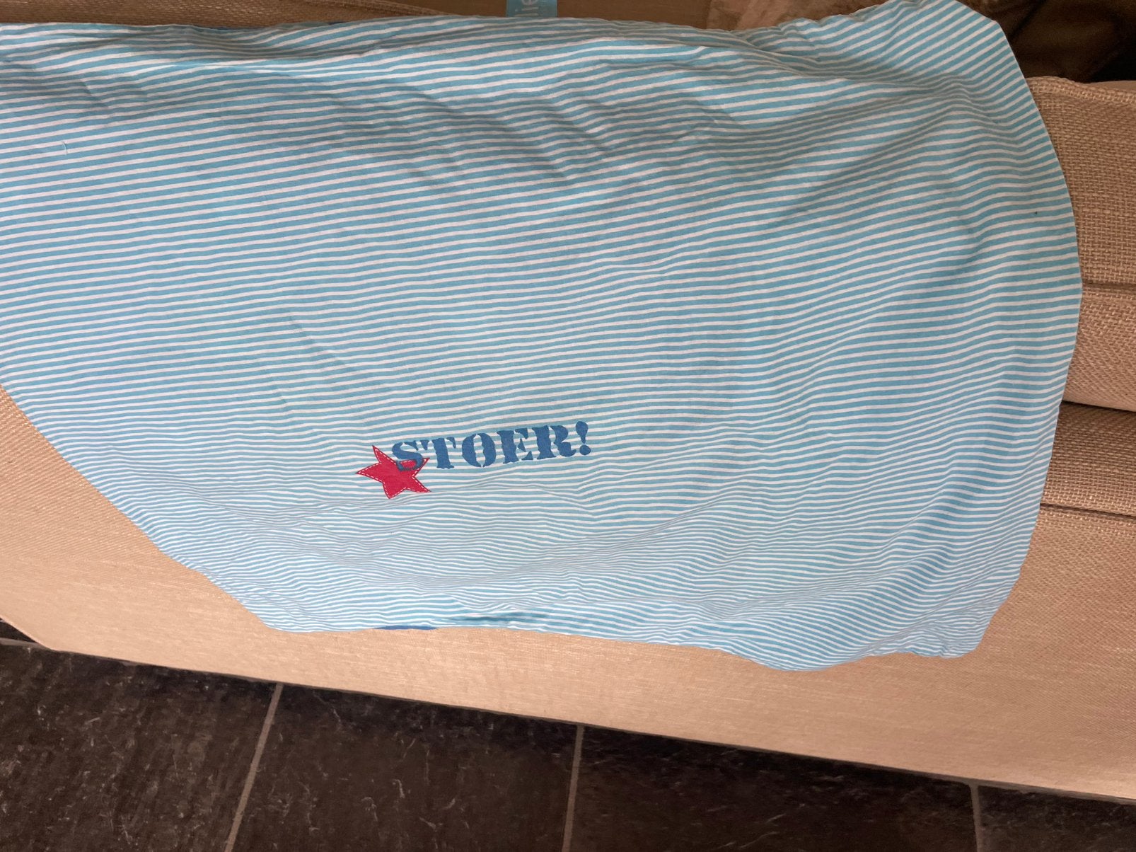 Lief jongens dekbedovertrek, Dekbedovertrek, Zo goed als nieuw, Jongetje, Verzenden