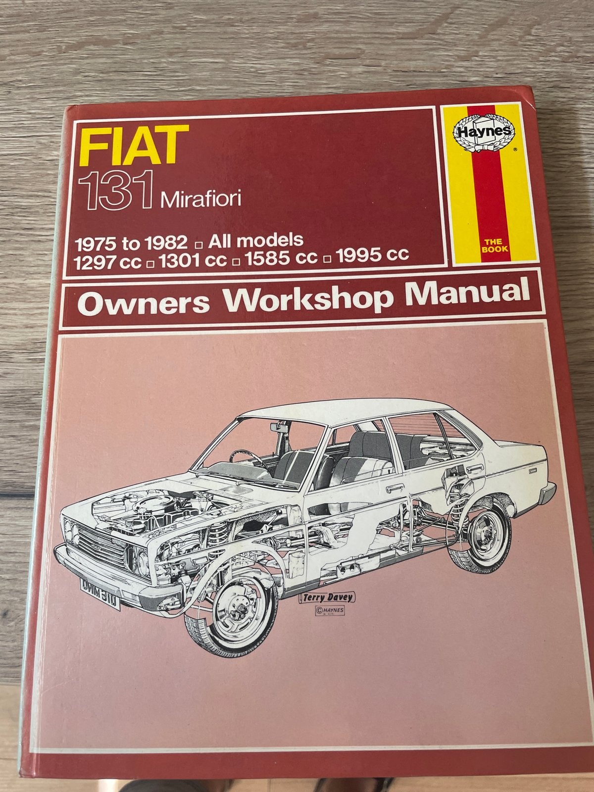 Haynes Werkplaatshandboek Fiat 131 Mirafiori (1975-1982), Ophalen, Gelezen, Overige merken