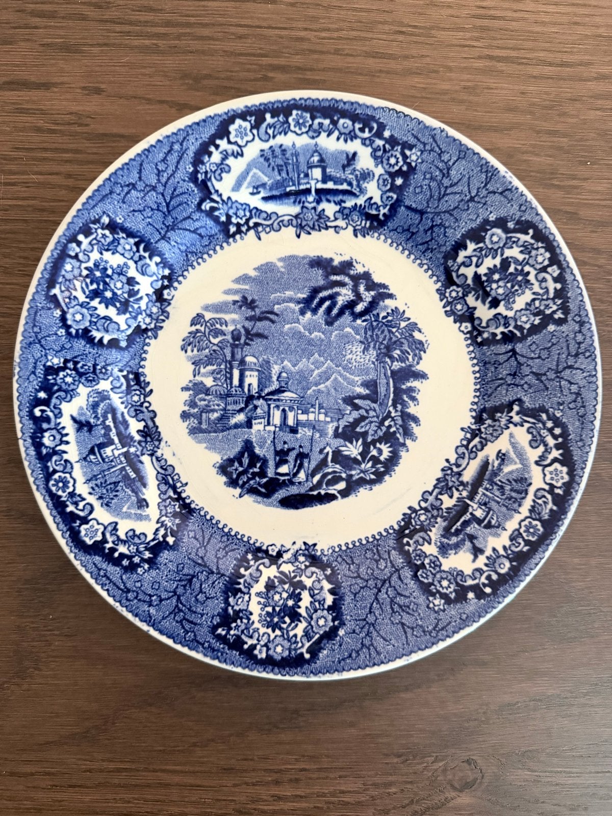 Antiek Petrus Regout & Co 'Oriental' dinerbord, Ophalen of Verzenden