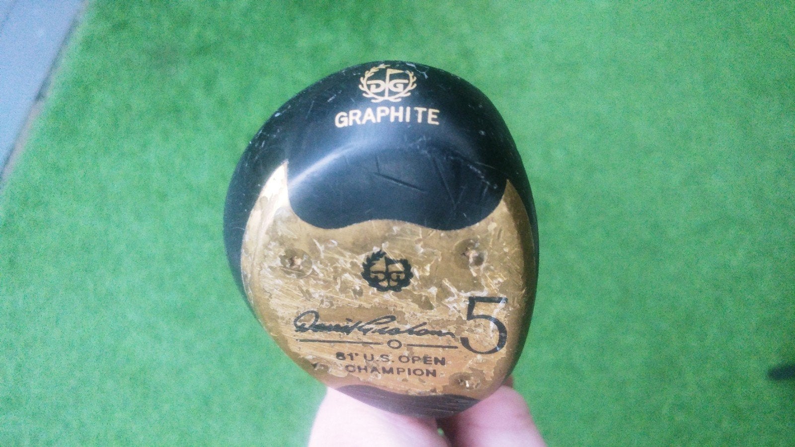Vintage David Custom 5 Wood Golfclub - '81 US Open Champion, Ophalen of Verzenden, Gebruikt, Club, Overige merken