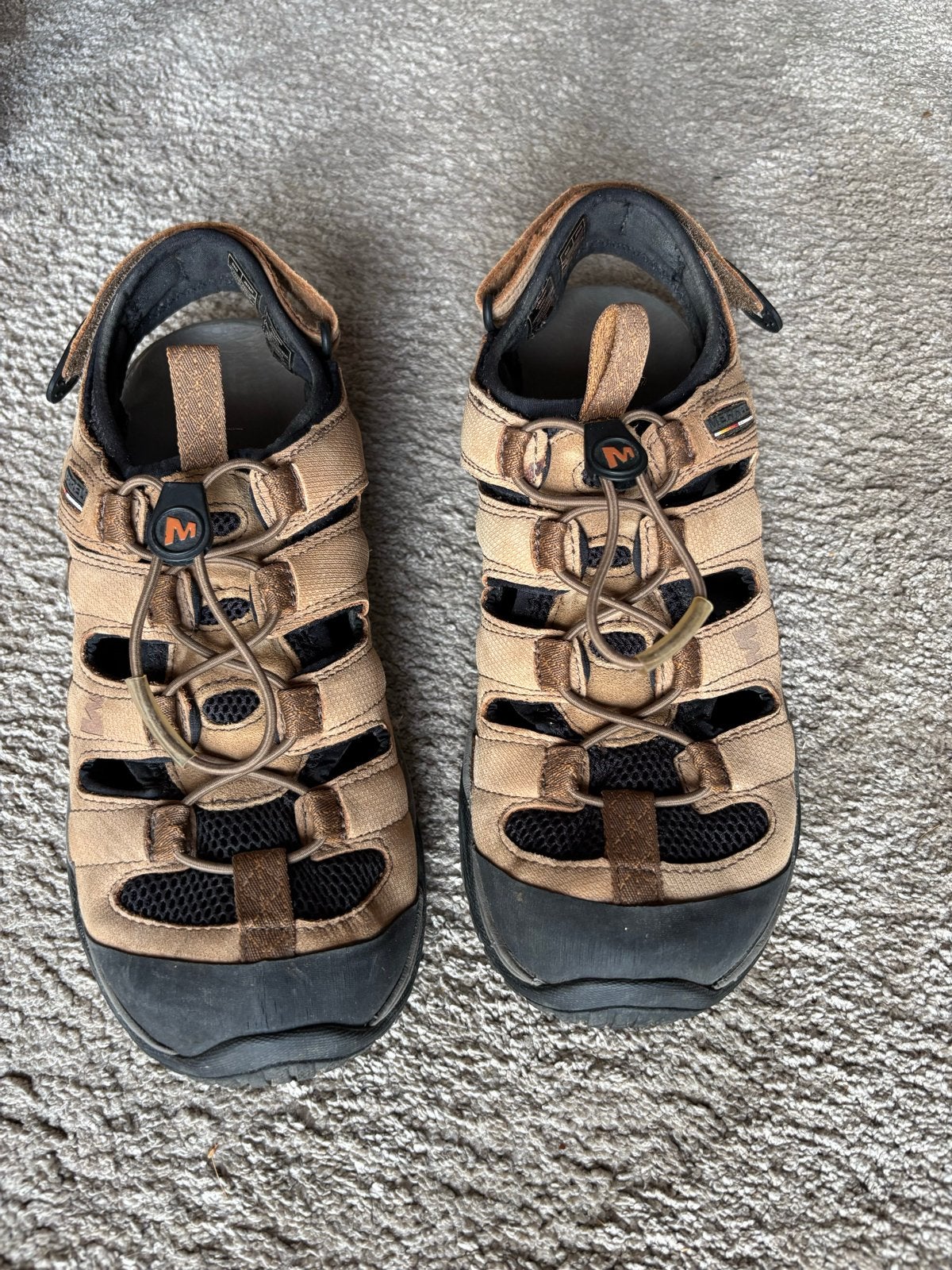 Merrell Continuum Heren Sandalen Maat 44 - Zo goed als nieuw, Kleding | Heren, Schoenen, Zo goed als nieuw, Sandalen, Bruin, Ophalen of Verzenden