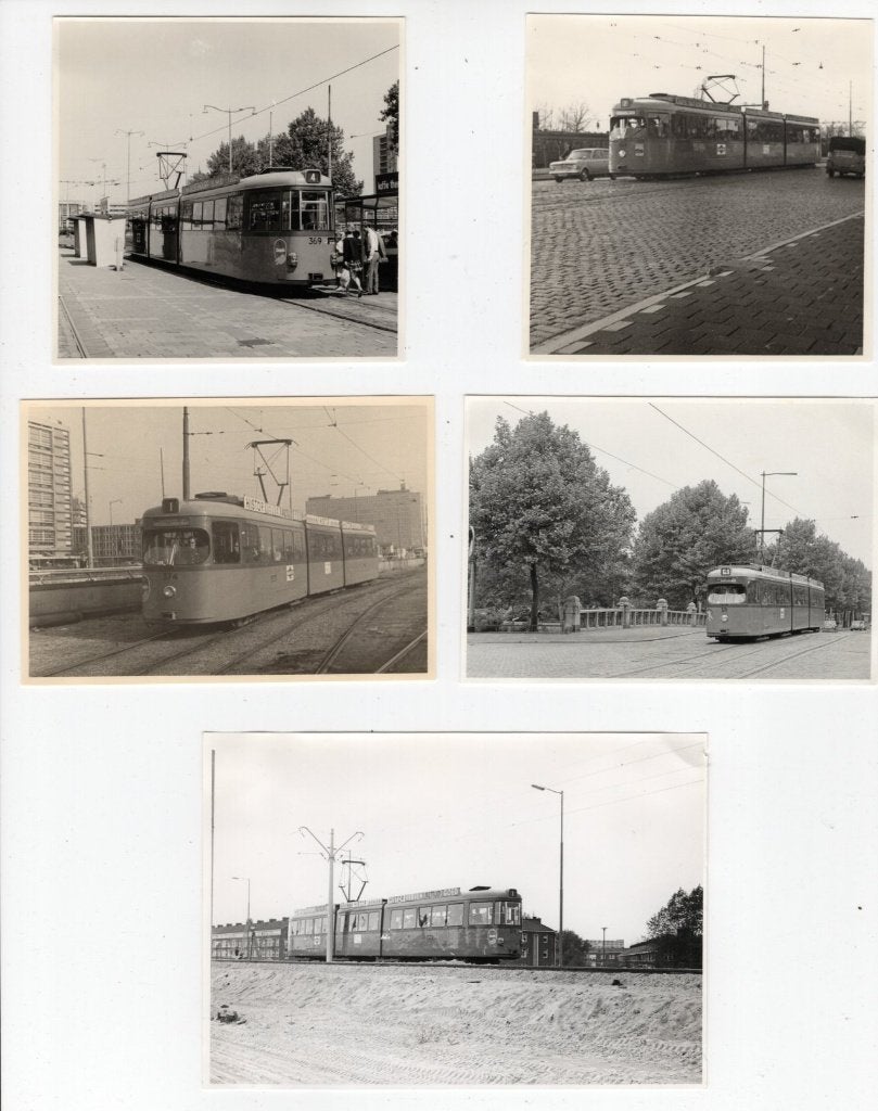 Rotterdam Tram RET Düwags 23, Verzenden, Gebruikt, Tram, Kaart of Prent