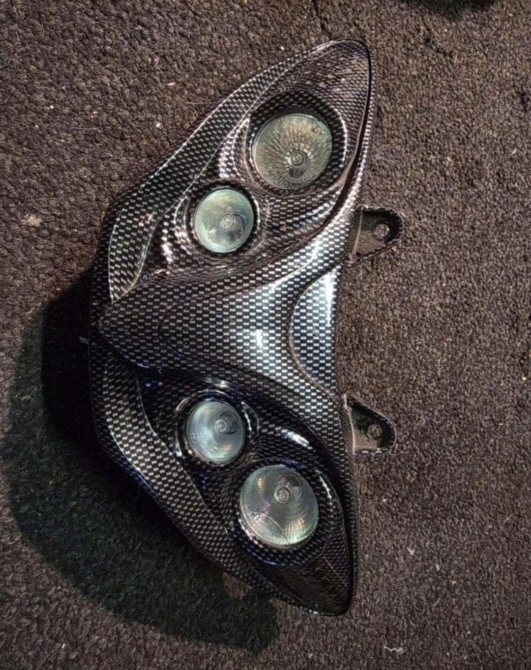 gilera runner voorlamp carbon booskijker, Ophalen of Verzenden