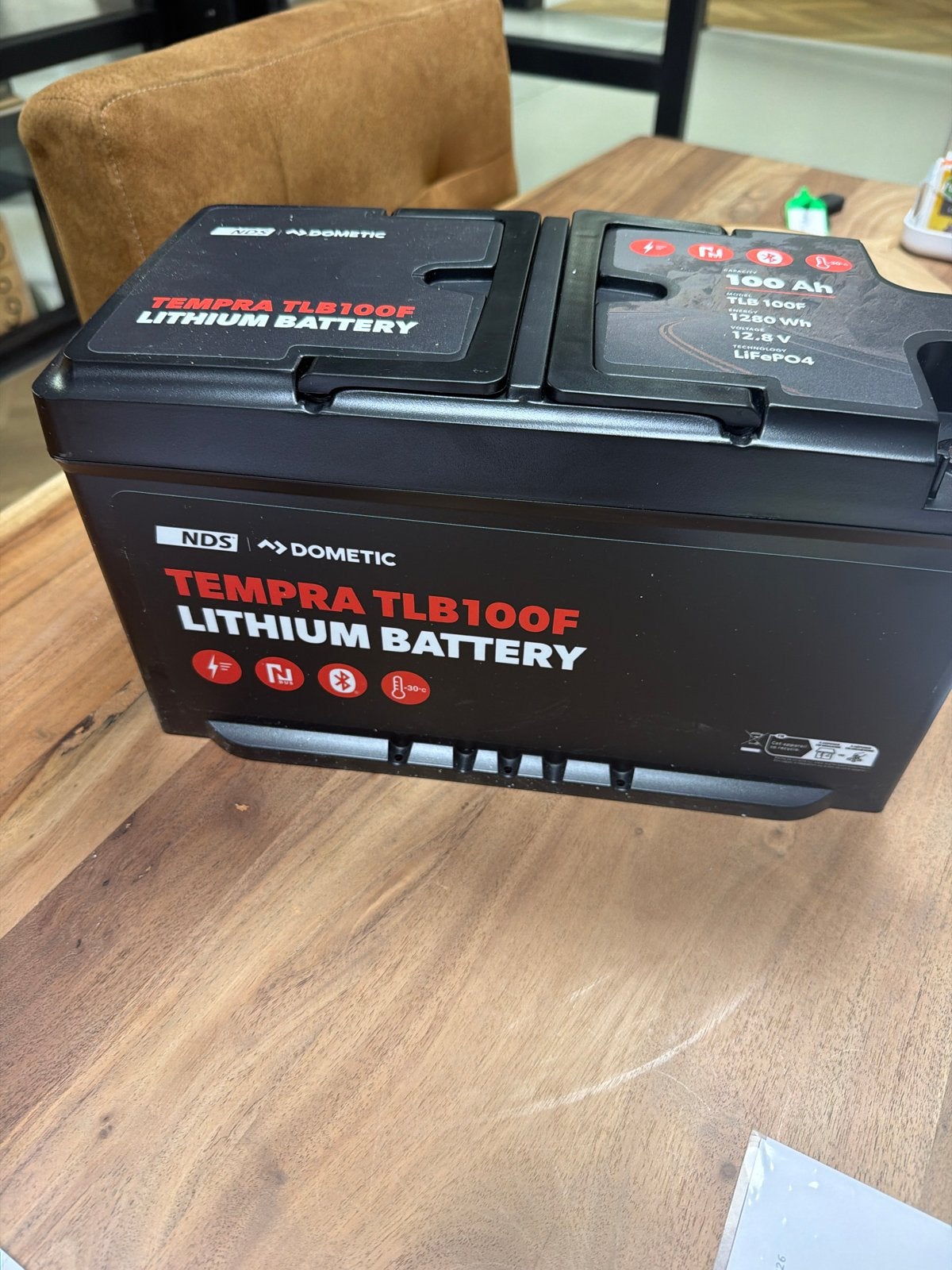 Dometic Tempra TLB100F Lithium Accu 100Ah 12.8V LiFePO4, Nieuw, Overige automerken