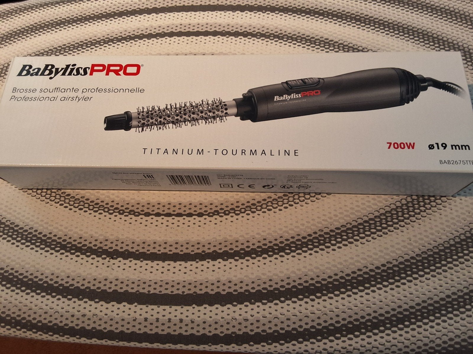 BaByliss Pro Professionele Airstyler Titanium 700W, Witgoed en Apparatuur, Ophalen of Verzenden