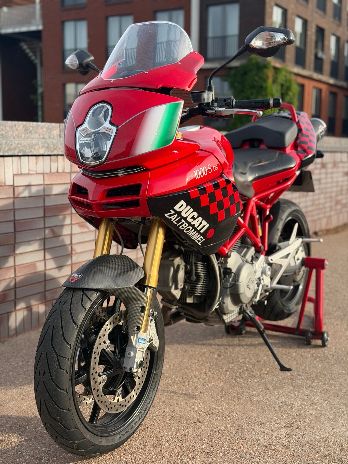 Ducati Multistrada 1000 DS - Unieke Sportieve Toermotor, 2 cilinders, Sportuitlaat, Motorrijbewijs A, 992 cc