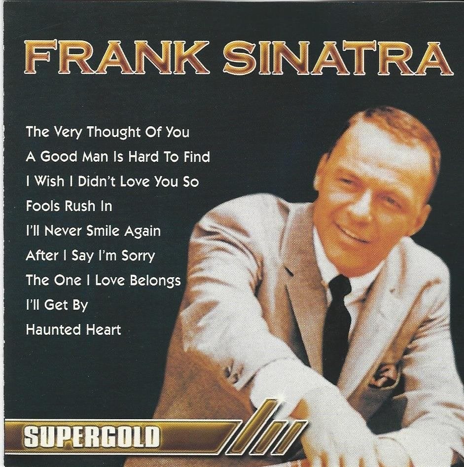 Frank Sinatra - Supergold = 2,99, Ophalen of Verzenden, Zo goed als nieuw, Jazz