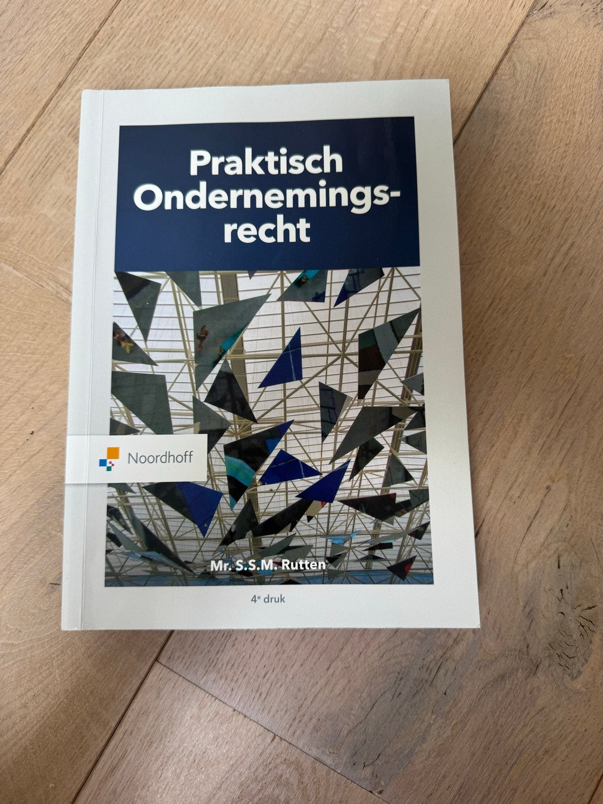 Praktisch Ondernemingsrecht - Mr. S.S.M. Rutten (4e druk), Ophalen of Verzenden, Gamma, Gelezen, HBO