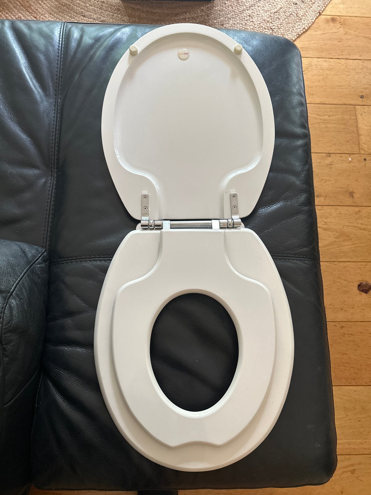 WC bril met verkleiner - Ideaal voor kinderen, Doe-het-zelf en Verbouw, Sanitair, Ophalen of Verzenden, Zo goed als nieuw, Toilet
