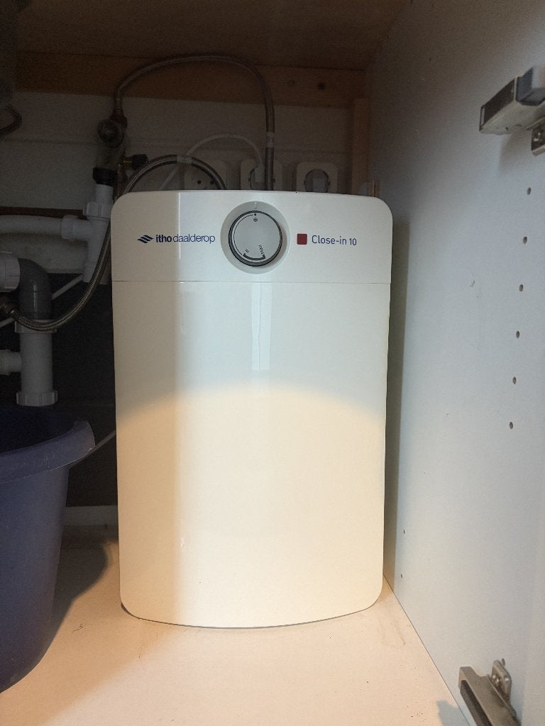 Daalderop close in 10, Doe-het-zelf en Verbouw, Ophalen, Aardgas, Boiler, Minder dan 20 liter