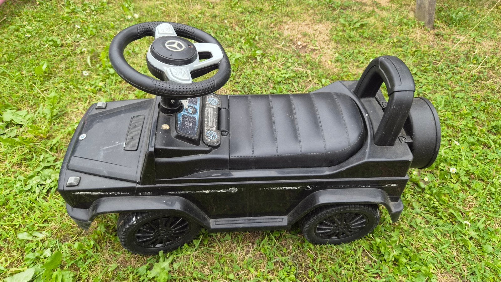 Mercedes loopauto met geluid - Zwart, Ophalen, Gebruikt