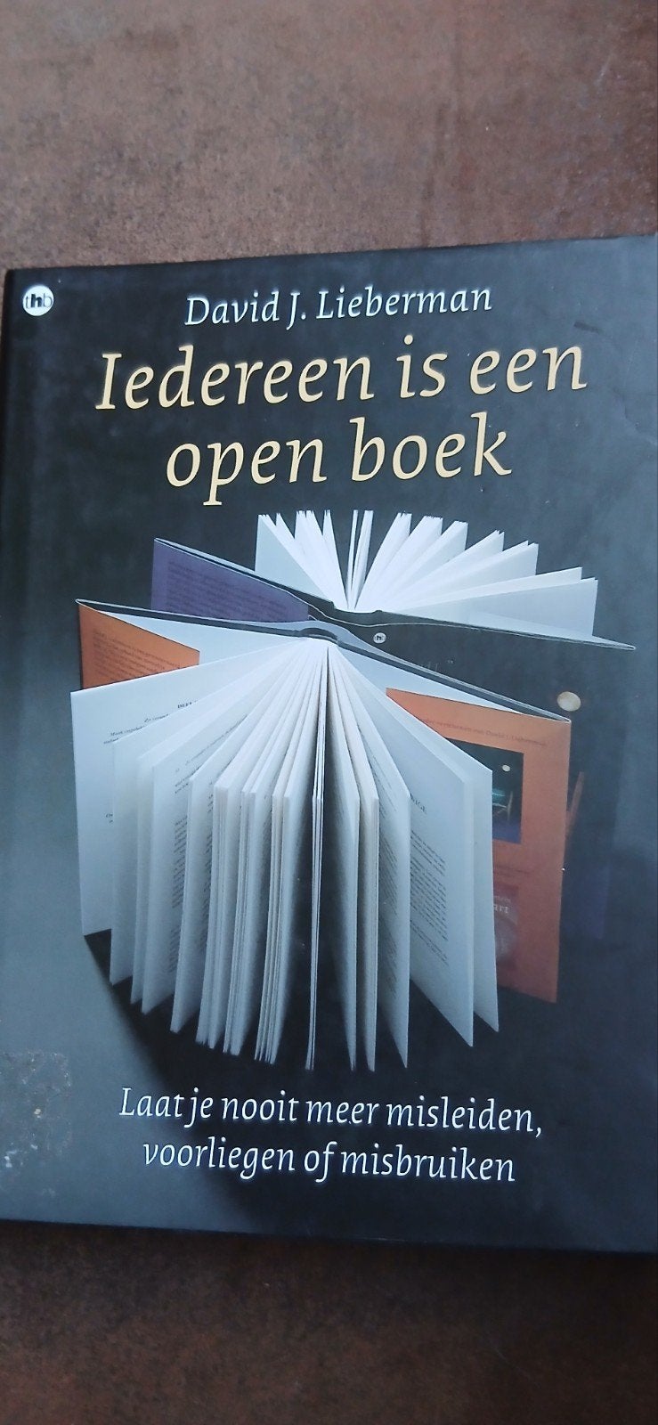 D.J. Lieberman - Iedereen is een open boek, Boeken, Ophalen, Zo goed als nieuw, D.J. Lieberman