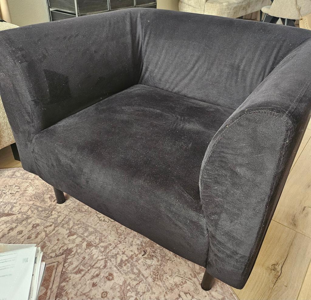 Fauteuil, Huis en Inrichting, Fauteuils, Ophalen of Verzenden, 75 tot 100 cm, Stof, 50 tot 75 cm