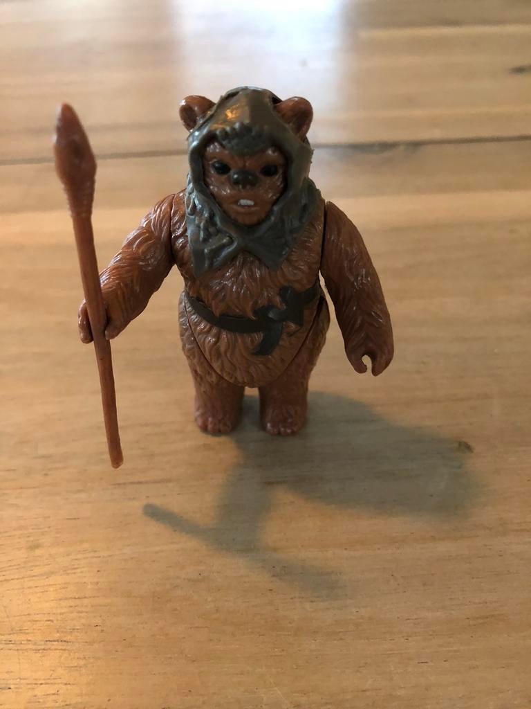 Vintage Star Wars Romba ewok scout, Verzamelen, Star Wars, Ophalen, Zo goed als nieuw, Actiefiguurtje
