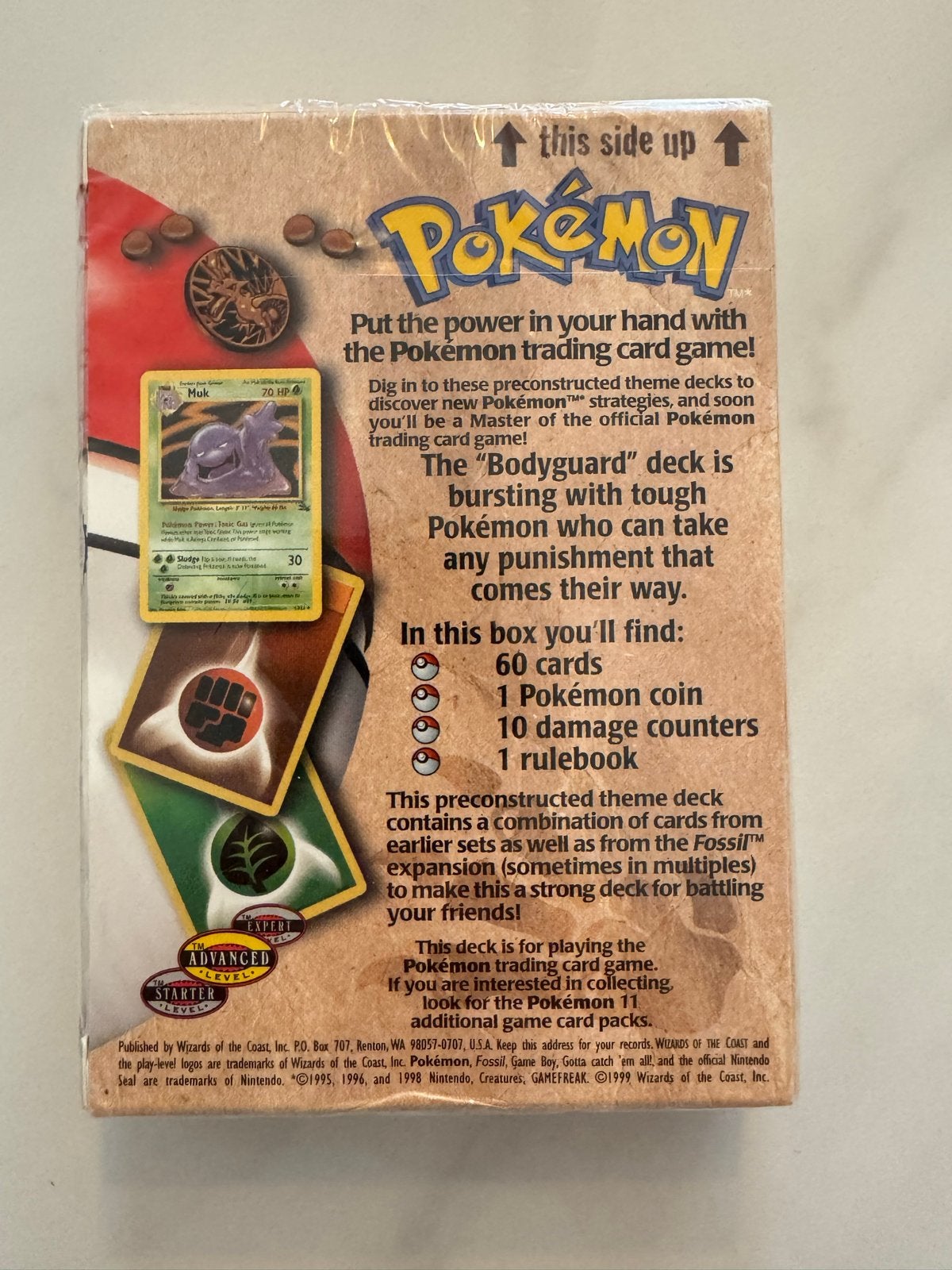 Pokémon TCG Bodyguard Theme Deck - Fossil Set (Nieuw), Ophalen, Nieuw, Starterdeck