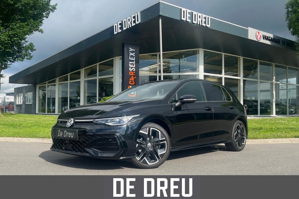 Volkswagen GOLF 1.5 eTSI R-Line Edition | MATRIX | ADAPTIVE, Auto's, Volkswagen, 4 cilinders, 150 pk, Alcantara, Zwart