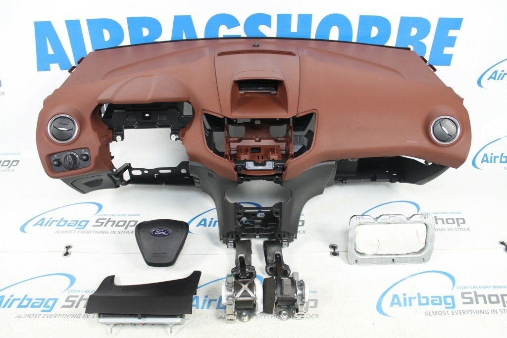 Airbag set - Dashboard bruin Ford Fiesta MK7 (2008-heden)