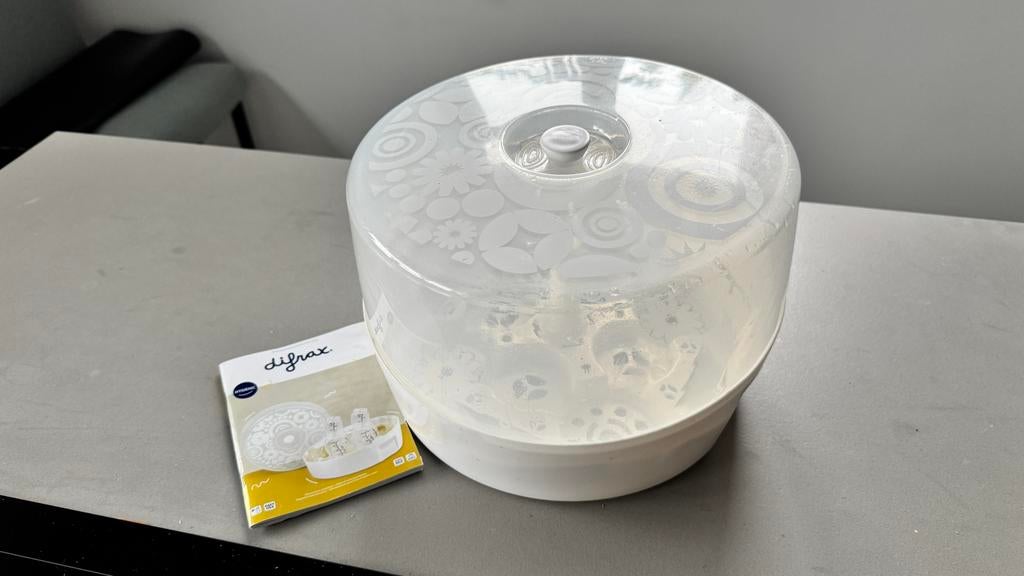 Difrax Magnetron Sterilisator voor Babyflessen, Ophalen, Gebruikt