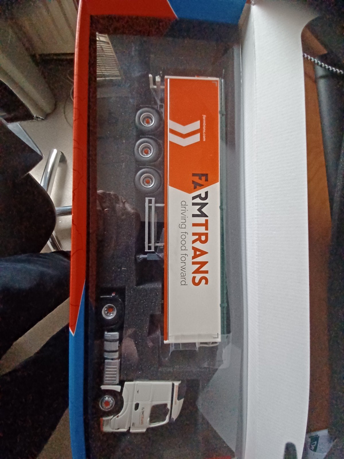 Tekno Farmtrans vrachtwagen model, Hobby en Vrije tijd, Ophalen of Verzenden, Nieuw, Bus of Vrachtwagen