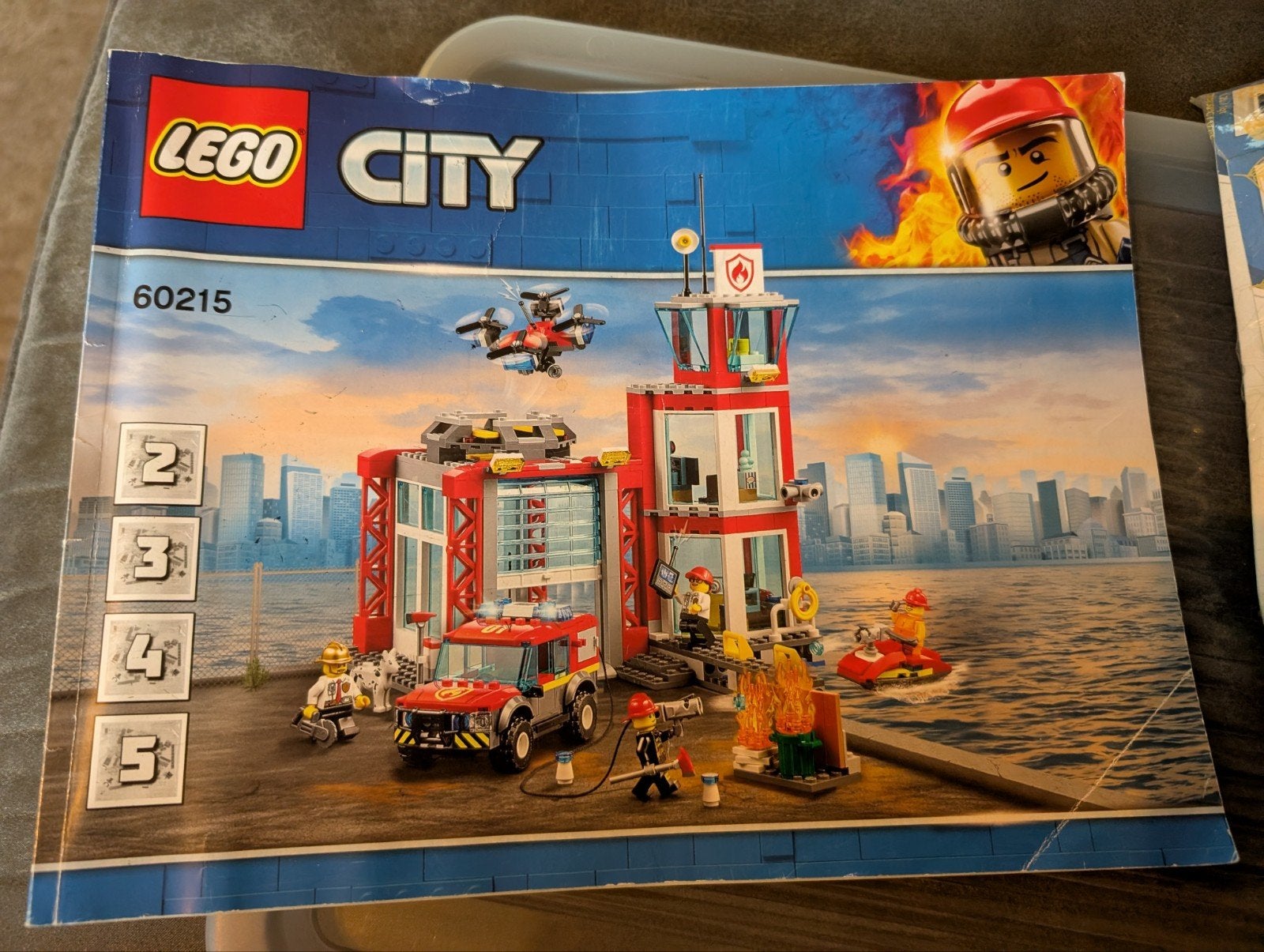 LEGO City Brandweer Set - Kaserne, Boten & Auto's, Ophalen, Inclusief minifiguren, Lego, Complete set