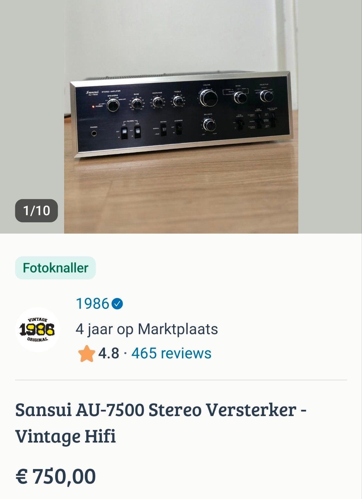 5 Sansui Versterkers/Receivers -1 tuner Alles Samen, Ophalen, Overige merken