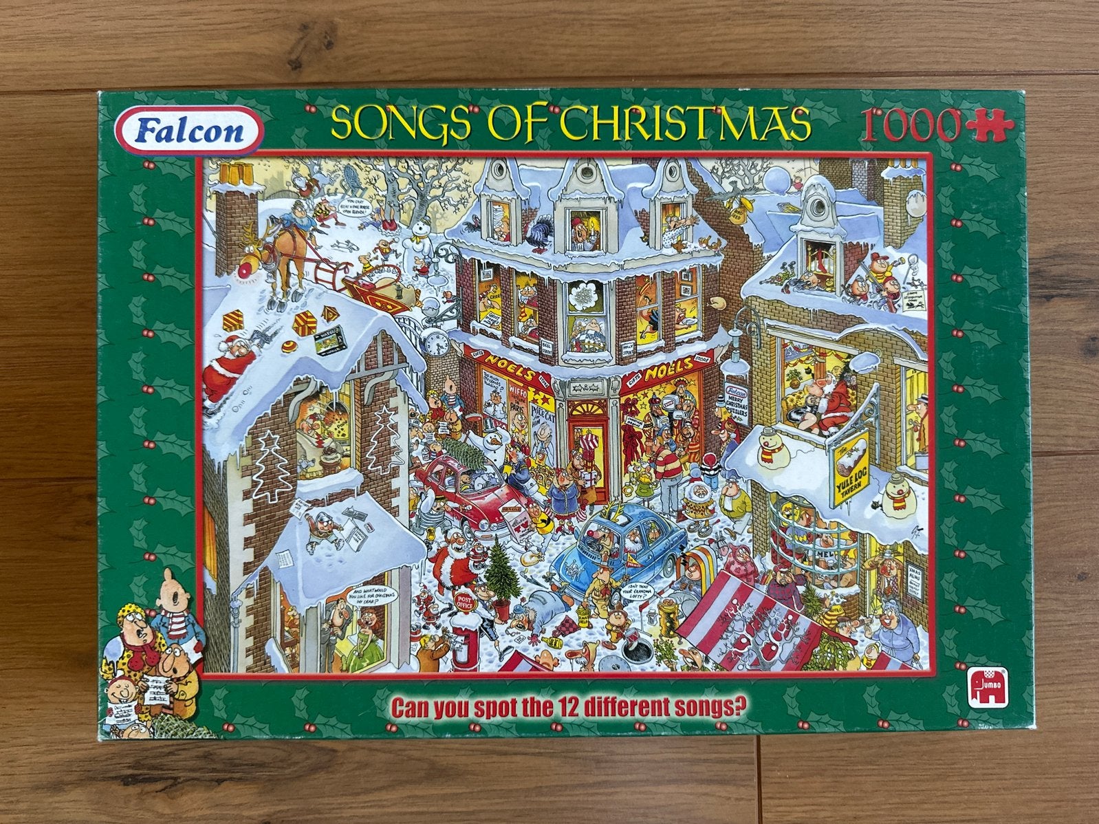 Falcon Legpuzzel 'Songs of Christmas' 1000 stukjes, Ophalen, 500 t/m 1500 stukjes, Gebruikt, Legpuzzel