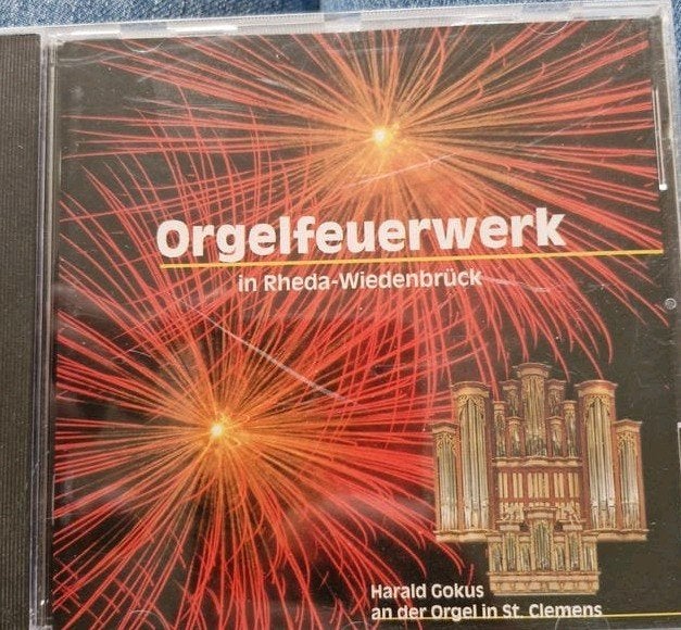 Orgel CD Harald Gokus - Orgel Feuerwerk in Rheda-Wiedenbrück, Ophalen of Verzenden, Zo goed als nieuw, Inclusief doosje, Overige typen