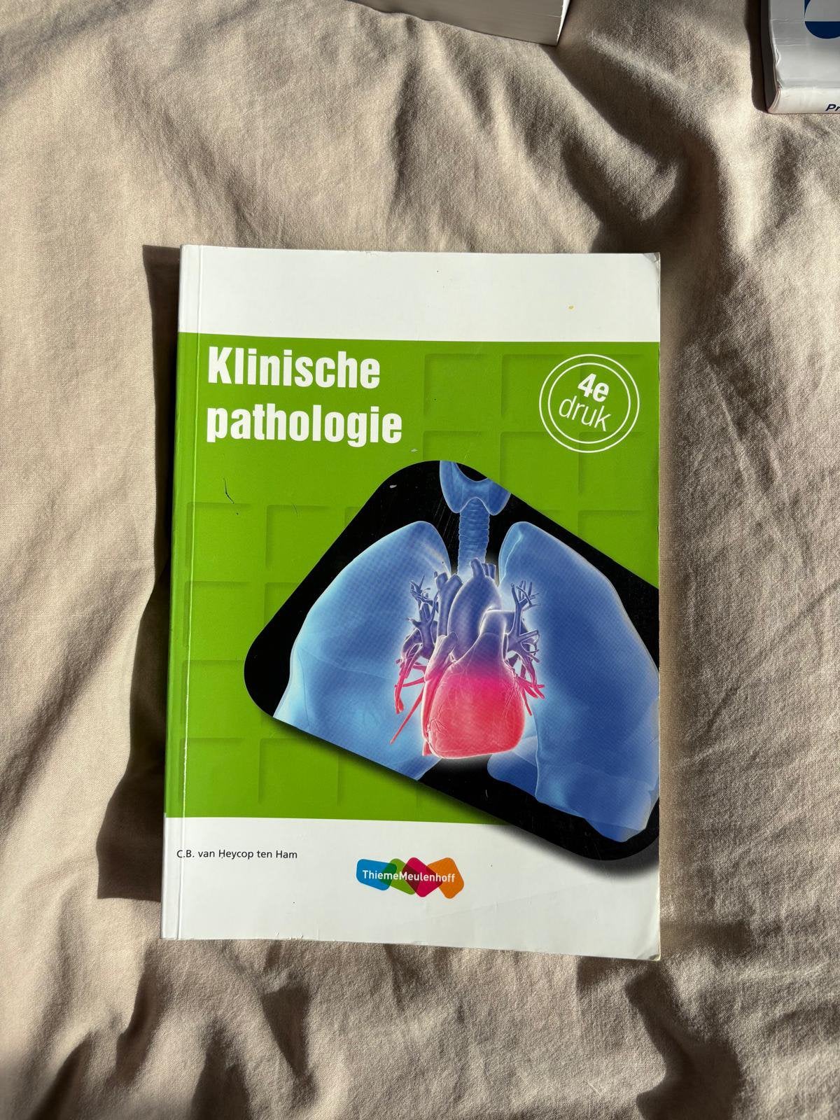 Hbo verpleegkunde schoolboek - Klinische pathologie, Gelezen, C.B. van Heycop ten Ham, Ophalen of Verzenden, Nederlands