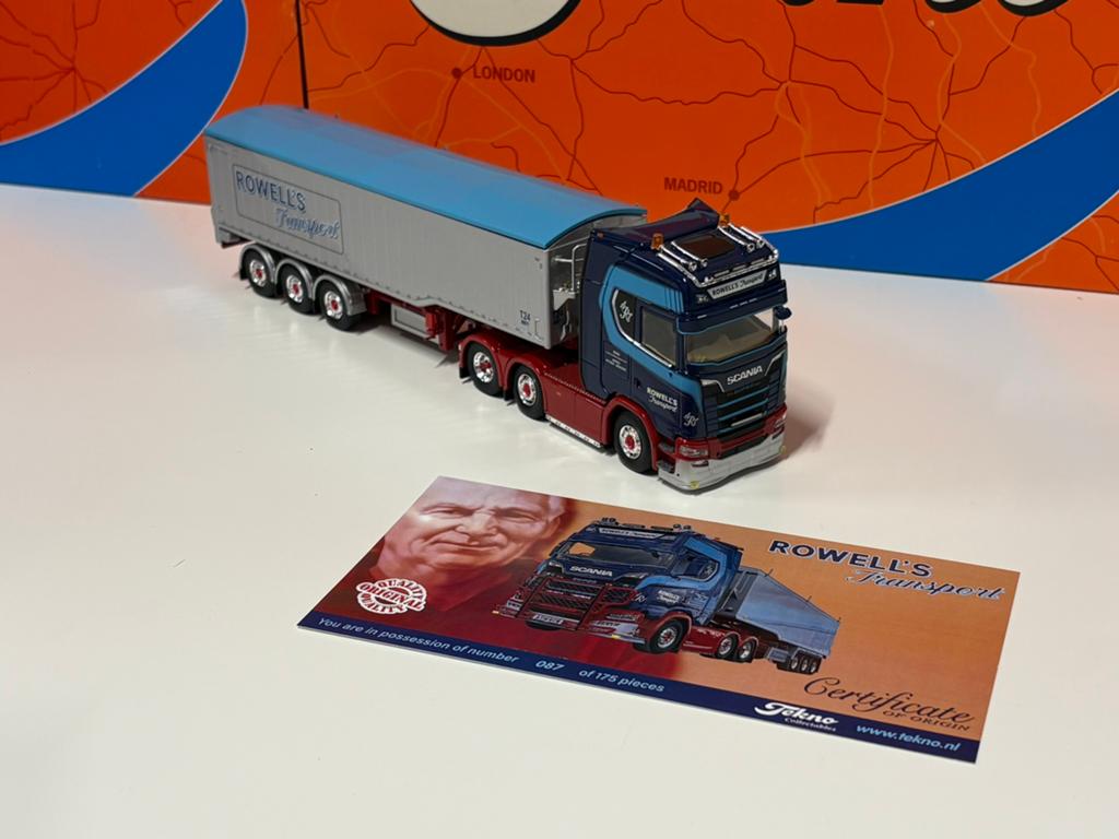 Tekno Rowell's, Ophalen of Verzenden, Zo goed als nieuw, Bus of Vrachtwagen, Tekno