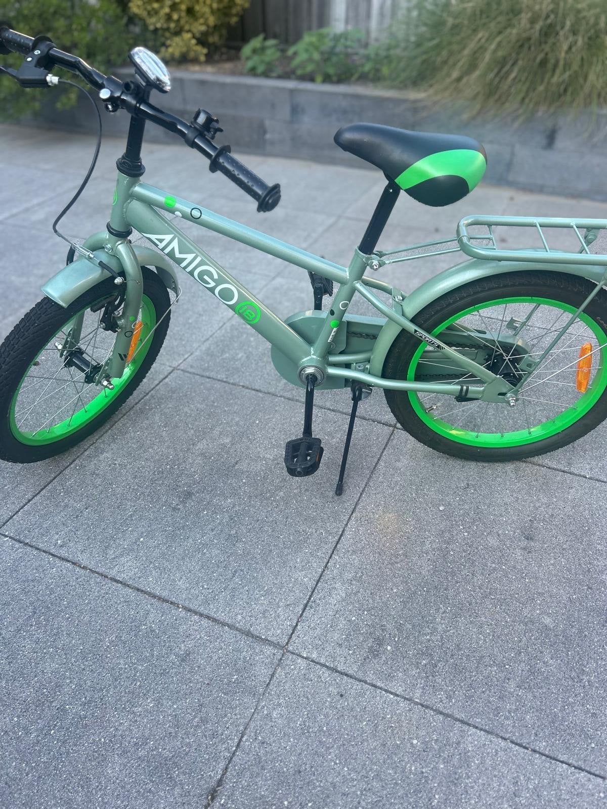 Amigo BMX Fiets 16 inch - Zo goed als nieuw, Ophalen, Zo goed als nieuw, Velgrem, 16 tot 20 inch
