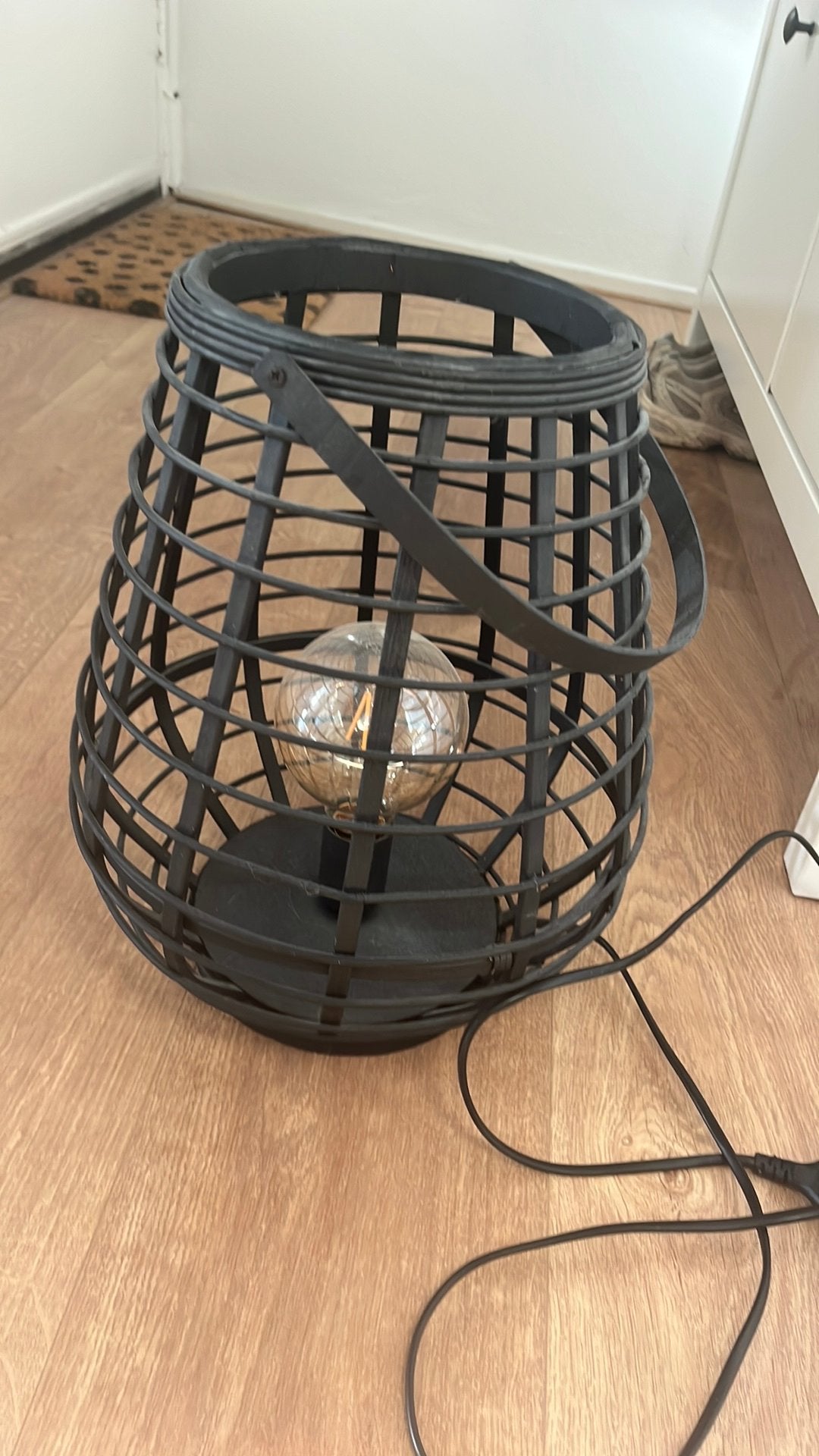 Tafel lamp, Huis en Inrichting, Lampen | Tafellampen, Ophalen, Zo goed als nieuw, Minder dan 50 cm